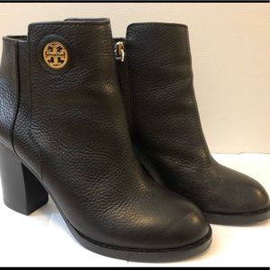 Tory Burch Leather Ankle Boots